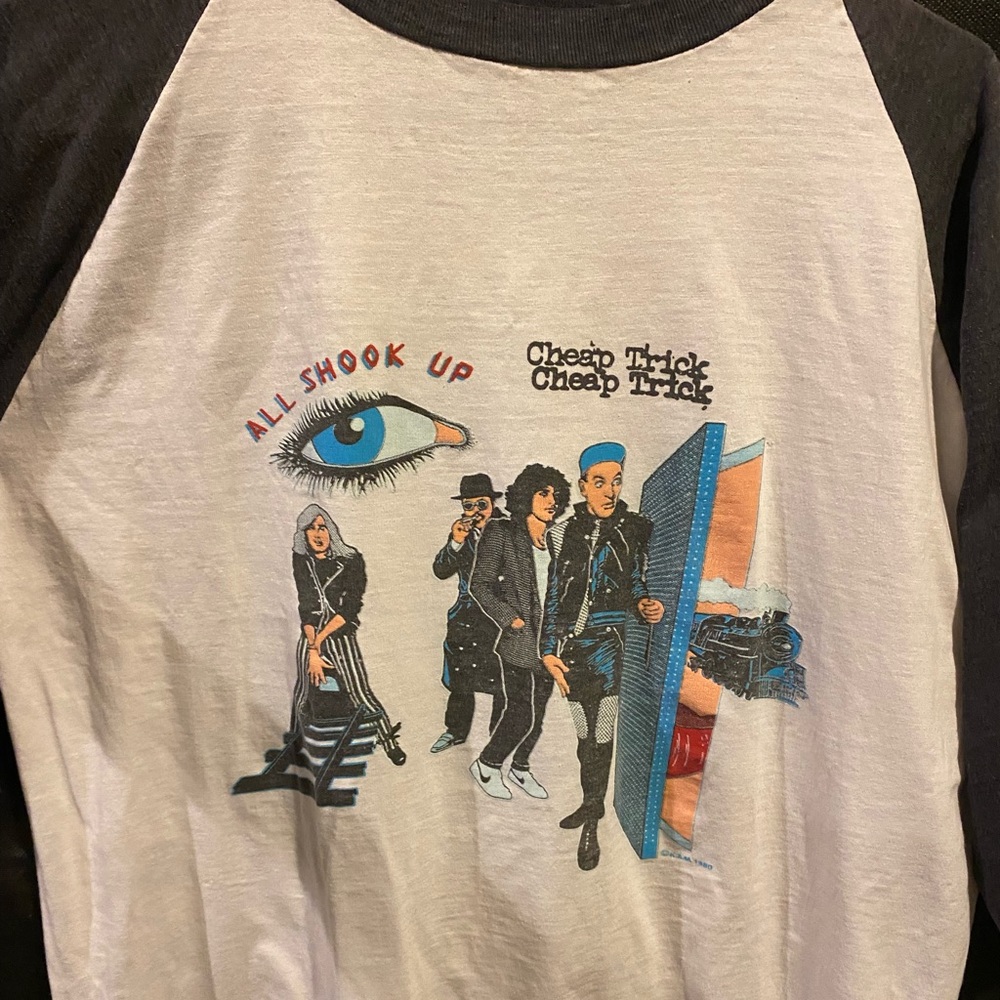 VINTAGE CHEAP TRICK “ALL SHOOK UP” TOUR SHIRT